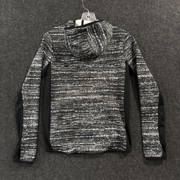 Nike All Time Tech Static Jacket Women's Small Black Gray Therma-FIT Hooded - Picture 4 of 10